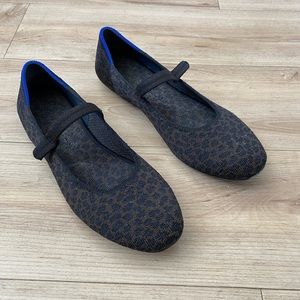 Rothy’s chocolate spot ballet flats